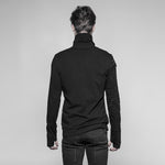 Pull col roulé homme gothique