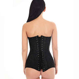 Corset bustier fleuri gothique