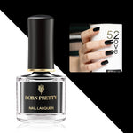 Vernis noir gothique