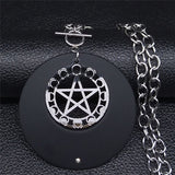 Collier Pentagramme gothique