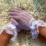 Gants en dentelle gothique