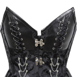 Corset sexy gothique