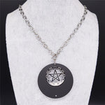 Collier Pentagramme gothique