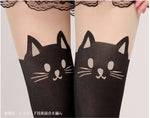 Collant chat noir gothique