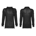 Pull en maille pour homme gothique