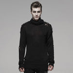 Pull en maille pour homme gothique