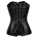 Bustier corset gothique