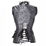 Bustier avec chaine gothique