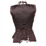 Bustier avec chaine gothique