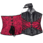 Bustier tour de cou gothique