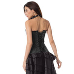 Bustier tour de cou gothique