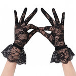 Gants en dentelle gothique