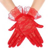 Gants en dentelle gothique