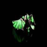 Bague réglable dragon fluorescente gothique