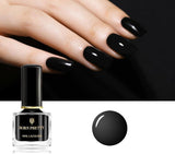 Vernis noir gothique