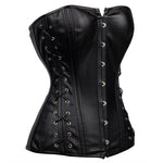 Bustier corset gothique