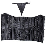 Bustier corset gothique