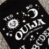 Chaussettes ouija gothique